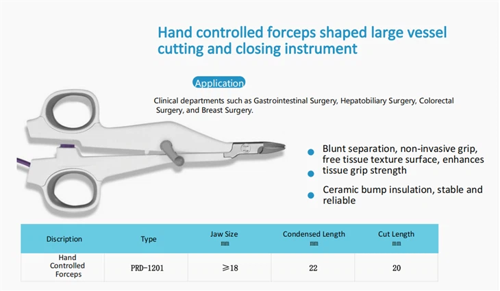 Medical Device Ligasure Vessel Sealing Equipment Ligasure Forceps For Open Surgery suppliers