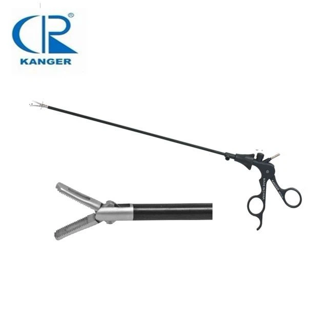 Fenestrated Forceps Laparoscopic Ischaemum Grasping Forcep